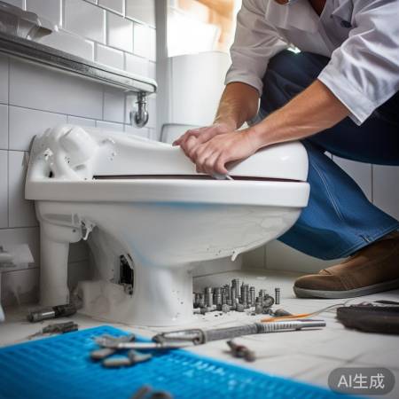 马桶组装，检查电源功能