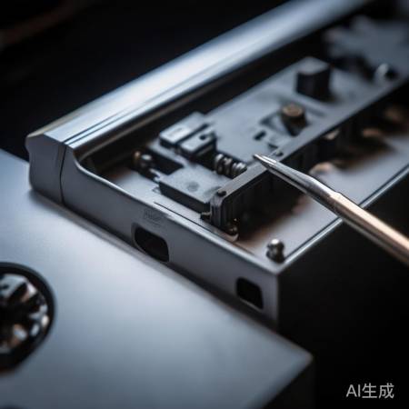 找到电池盖,拧螺丝取盖