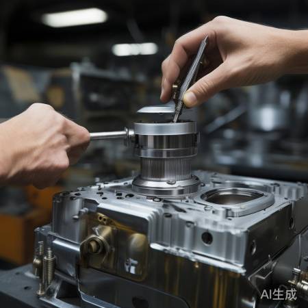 组装内筒,拧紧螺丝,盖顶盖。