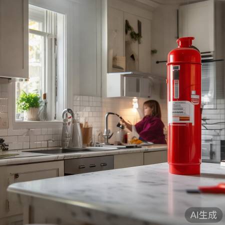 厨房安全:杂物少,通风好,备消