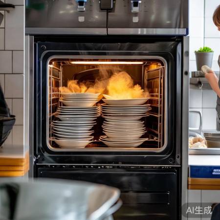 消毒步骤：洗净→设定温度→勿立