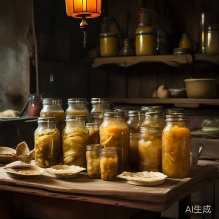 咸菜久存有风险