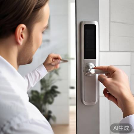 指纹锁安装简单易学