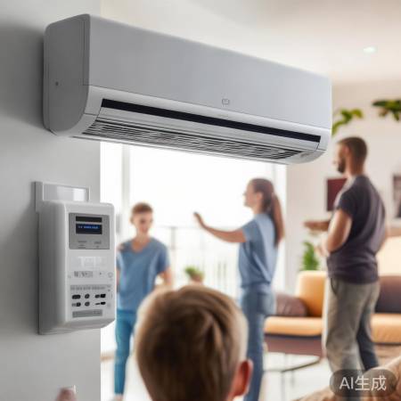 空调挂机可移动调温