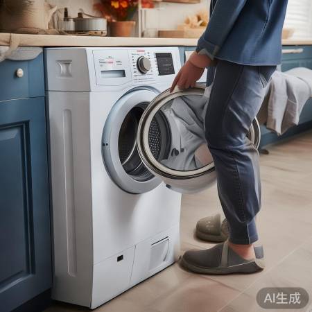 洗衣机勿放重物易燃物