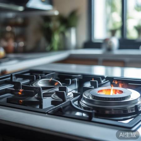 “迅达燃气灶双灶,厨房好钢,性