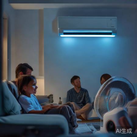 空调配风扇，节能更凉爽
