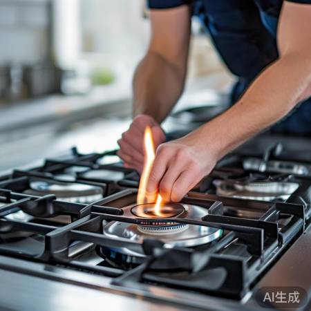 调整燃烧器，火焰更旺