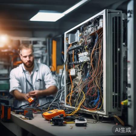 空调内电路故障，找专业维修