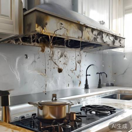 定期清洁油烟机，安全又卫生。