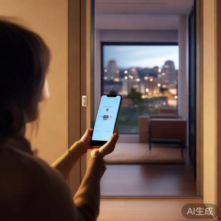 手机一按，门开无钥匙