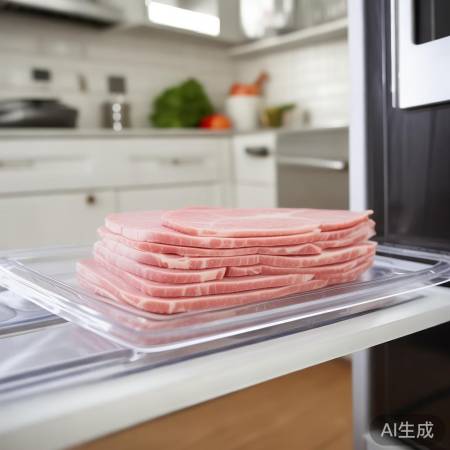 猪肉切片，方便存取