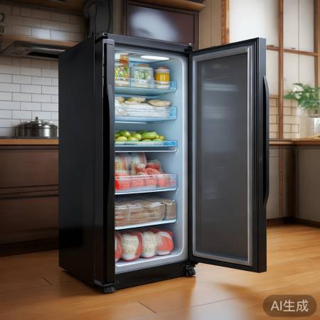 单开门大冰箱，生活品质升级