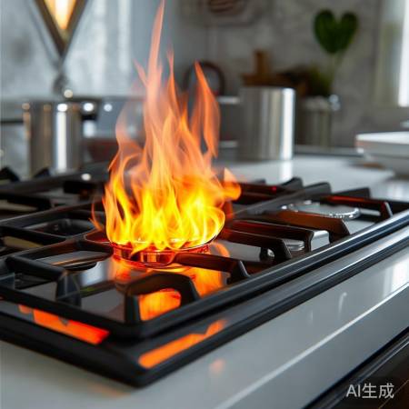 猛火灶具，安全易洁