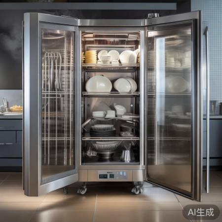 消毒柜：保障食堂餐具卫生