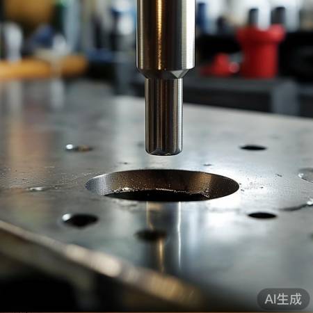 对准安装孔，平稳放置定时器