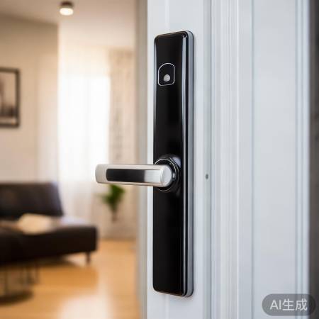 指纹锁安装简便，不破坏家居