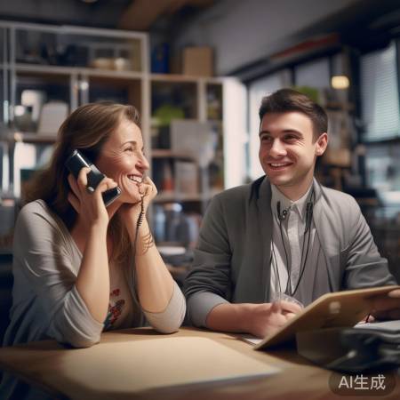 “服务热线,态度热情耐心”