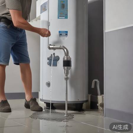 热水器清洁，先放水排杂