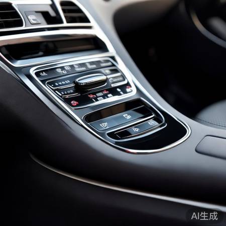 奔驰C空调面板似键盘