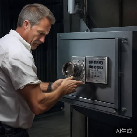 调试保险柜，确保正常