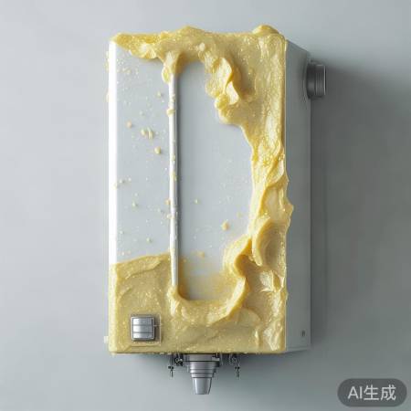 壁挂炉膨胀水箱不循环，水垢过多