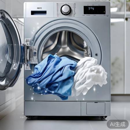 洗衣机清洗效果对比