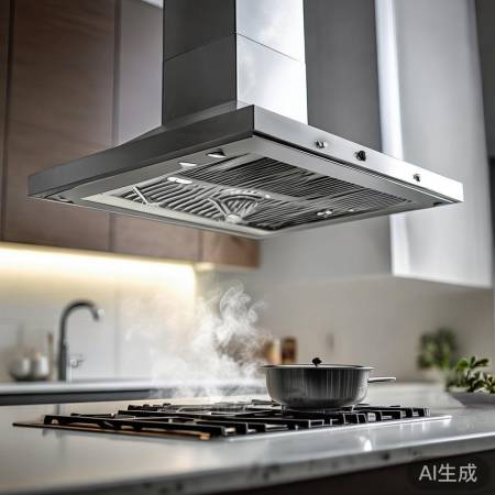 双叶片抽油烟机，吸力强无死角