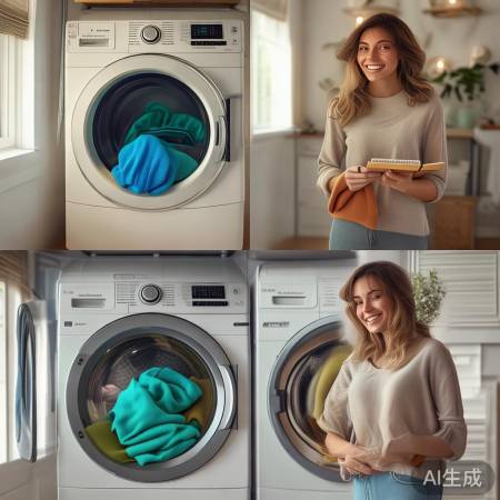 洗衣机烘干操作指南