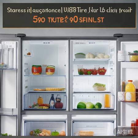 590升大冰箱，空间无忧