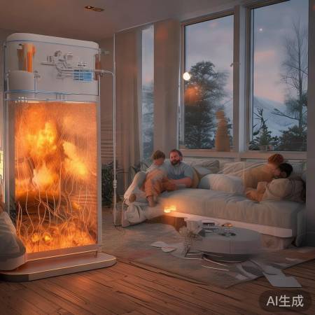 空气能管道,节能暖夏享心居