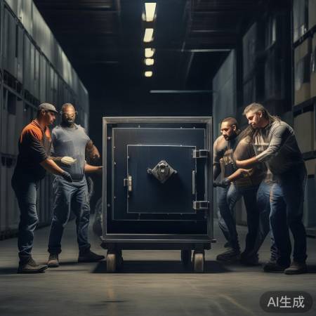 专业团队搬运保险柜