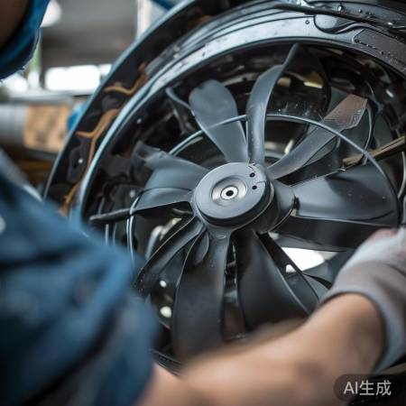 检查油烟机扇叶完好