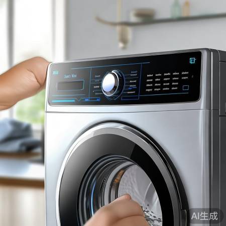 申花洗衣机智能洗，省时干净如管