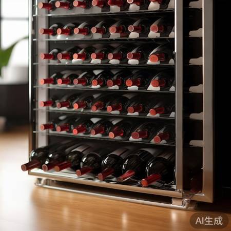 酒柜稳定整洁，生活品质提升