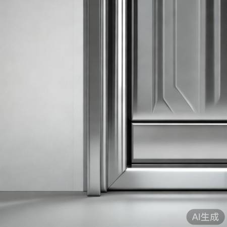 厚实不锈钢门框，安全防盗