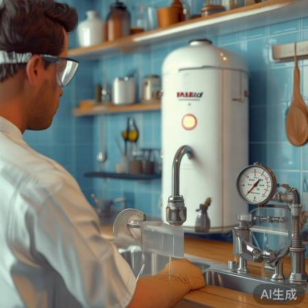 检查水压，确保正常工作