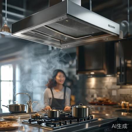 辉煌油烟机568，厨房清洁神器