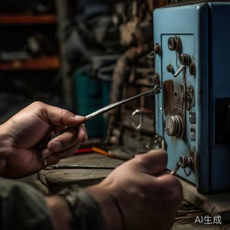 自制钥匙开保险柜