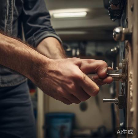 自己换或找锁匠