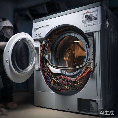 洗衣机按键失灵，先关电源检查线