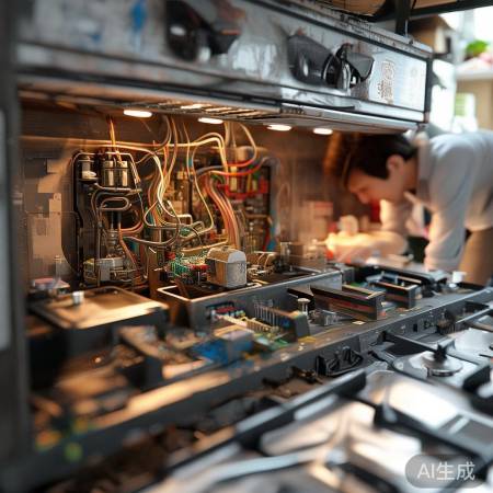 检查电路，及时拧紧