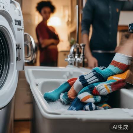 三星洗衣机——维修维修热线分享,袜子能不能直接放进洗衣机洗？