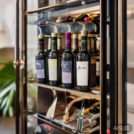 红酒柜价签，色彩添新衣