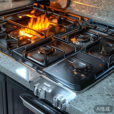 华帝A808D安全灶具,熄火保