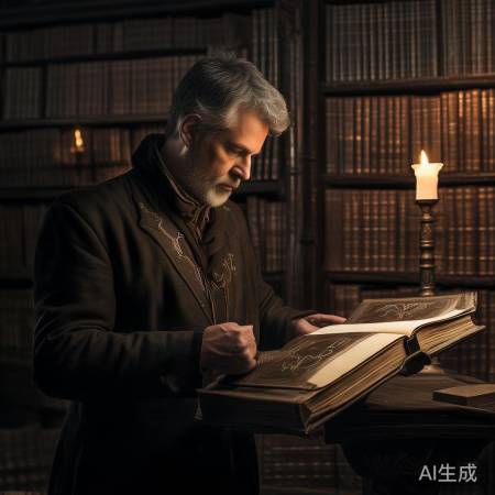 神秘魔法书封面字母C