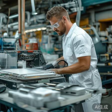 吸尘清洁空调滤芯