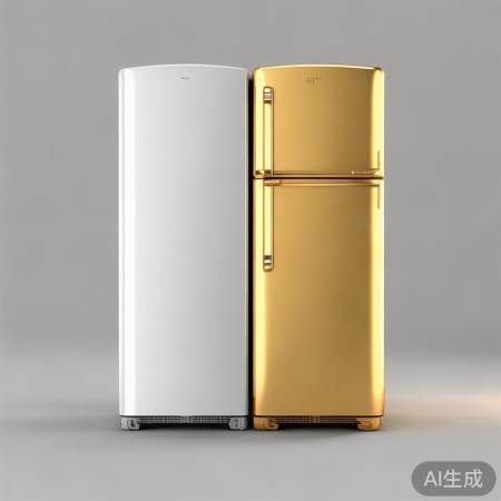 金色冰箱高贵有质感