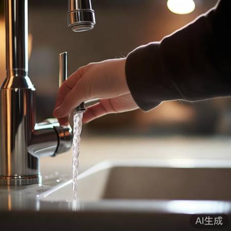 调节旋钮控制水流大小