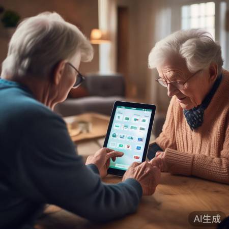 耐心安装,教会老人使用